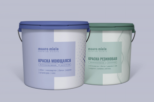 Серия этикеток для краски