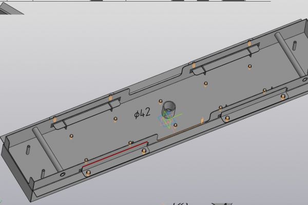 Прессформа для подоконника