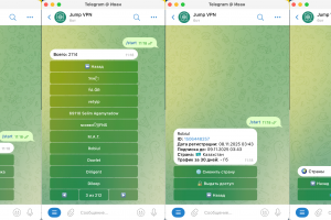 Бот продажи VPN доступа