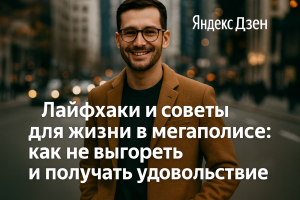 Статья для Яндекс.Дзена: практичные советы для жизни в мегаполисе — авторский контент, написанный для повышения вовлечённости и удержания аудитории