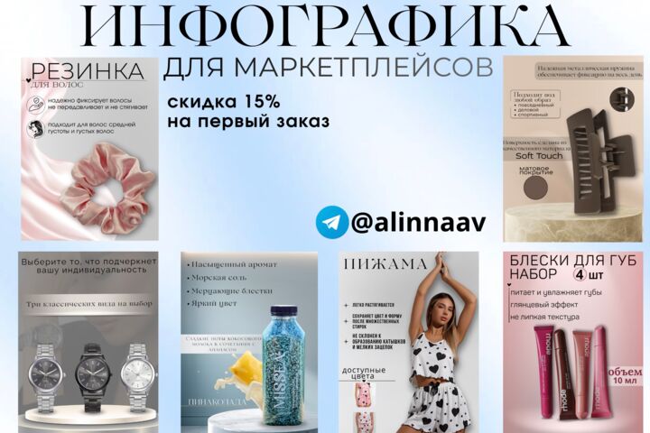 инфографика для маркетплейсов