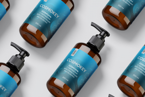 Упаковка для линии косметики для волос Cosmokey