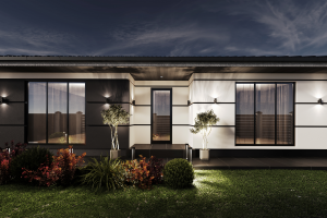 Визуализация коттеджного поселка