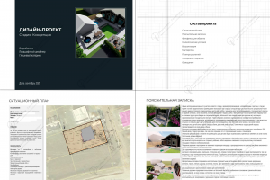 Разработка дизайн-проекта частного участка. Стадия: Концепция