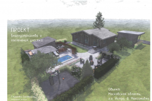 Дизайн-проект частного участка. Стадия: Рабочий проект