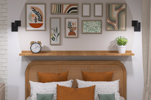 Дизайн и 3D-визуализация квартиры-студии для посуточной аренды на Черном море