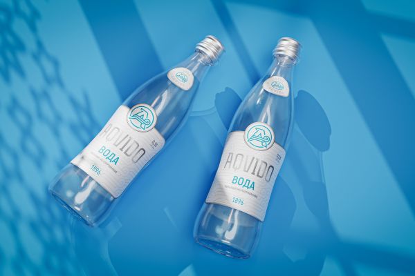 Разработка бренда природной воды "Aqvido"
