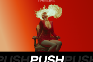 Разработка логотипа для SMM-агенства | PUSH