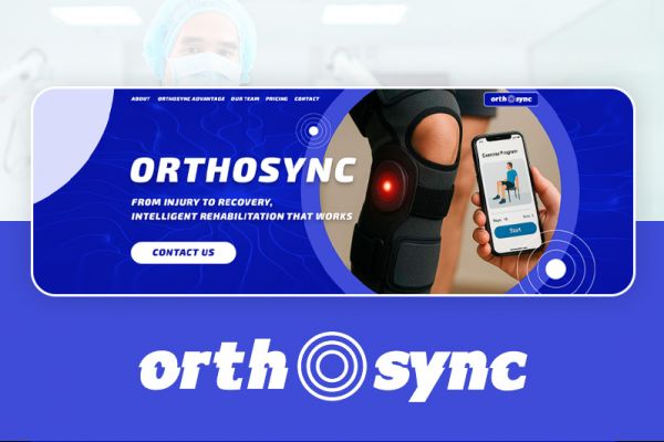 Лендинг под ключ для компании из Канады, которая занимается разработкой системы реабилитации опорно двигательного аппарата