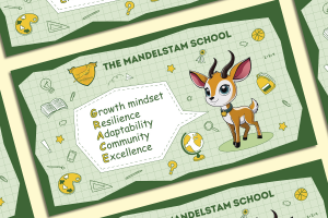 Дизайн баннера для школы The Mandelstam School