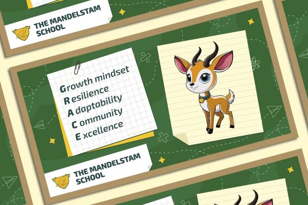 Дизайн баннера для школы The Mandelstam School