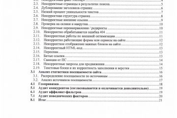 Аудит работы SEO-специалистов