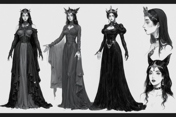 Дизайн персонажа под ваш проект. Концепт, позы, детали, одежда.