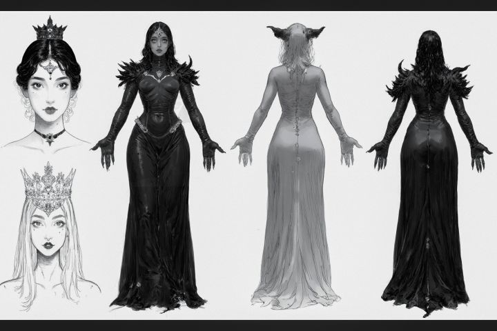 Дизайн персонажа под ваш проект. Концепт, позы, детали, одежда. - 5608733