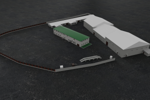 Выполнил моделирование оборудование и инструмента для организации. Эталон помещения для хранения оборудования, материала и шанцевого инструмента.