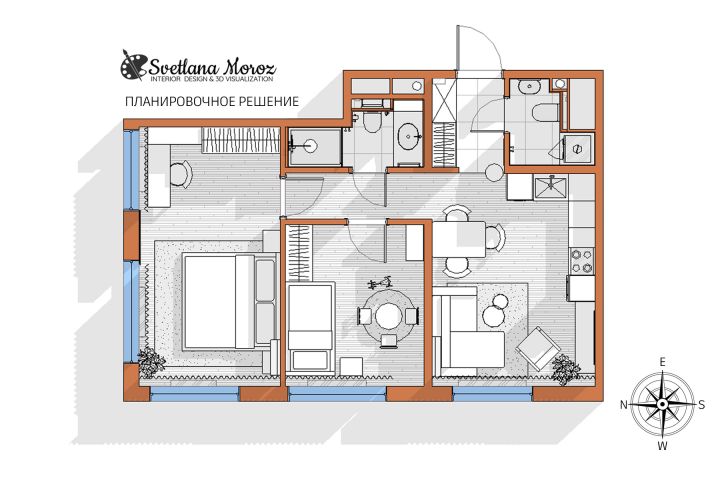 Дизайн-проект интерьера: Базовый - 5609871