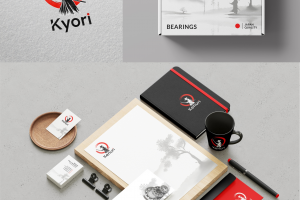 логотип и ф/с и упаковка для производственной компании