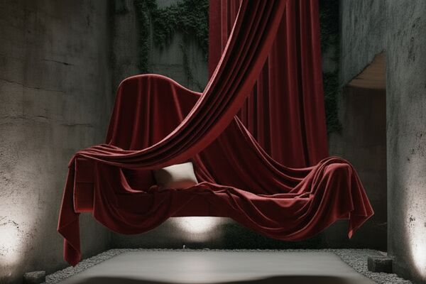Vary___from_the_ceiling__long_deep_red_velvet_curtains_hang_and_
