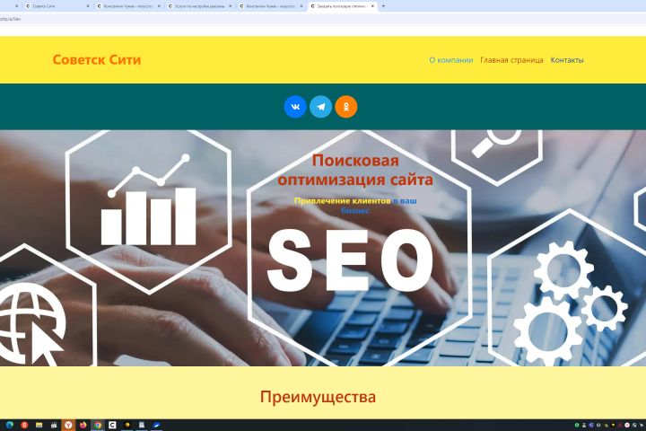 SEO оптимизация и продвижение сайтов