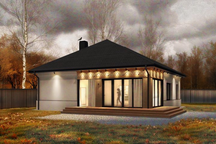 Архитектурный проект загородного дома - 5610708