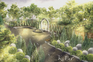 Визуализация в виде скетча