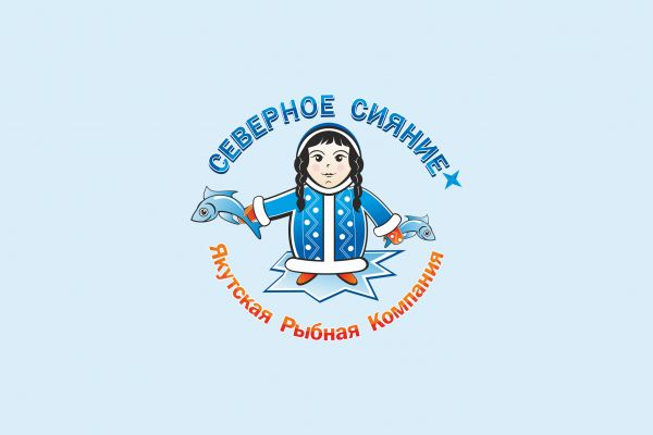 Логотип для Якутской рыбной компании