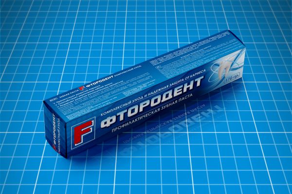 Упаковка для зубной пасты. Эконом сегмент, внедрена и получила широкое распространение в магазинах Эконом по всему СНГ