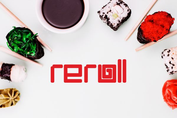 Логотип и упаковка для компании по доставке Роллов и Суши