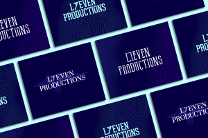 Дизайн логотипа для студии звукозаписи L7even Productions