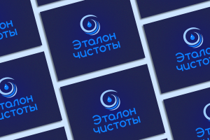 Логотип для клининговой компании Эталон чистоты