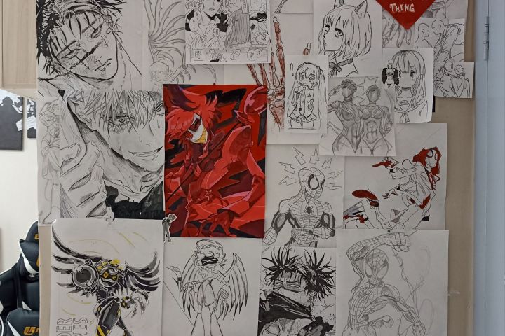 рисунок персонажей