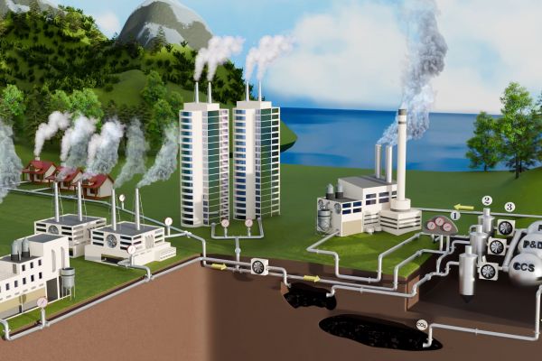 3D анимация «Городская коммунальная аспирационная система»