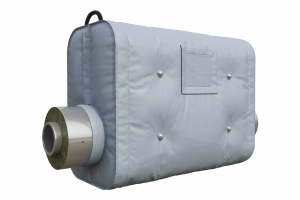 3Д модель чехол утеплитель для оборудования