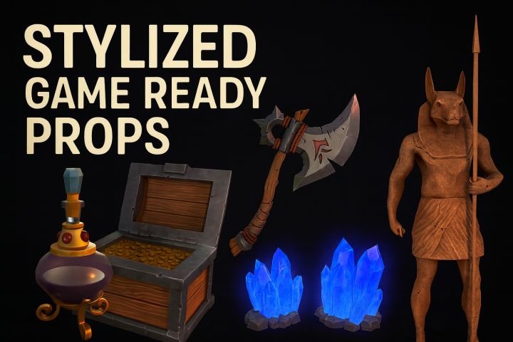 Создам stylized 3D prop / ассет / объект для игры” - 5612166