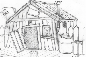 Реализация 3Д по эскизу