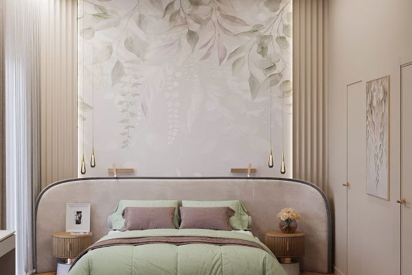 Спальня в доме на Кипре