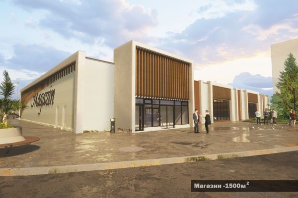 Магазин 1500м2