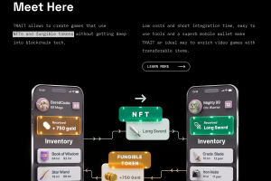 Дизайн сайта и авторские 3D иллюстрации для Crypto/NFT стартапа (1)
