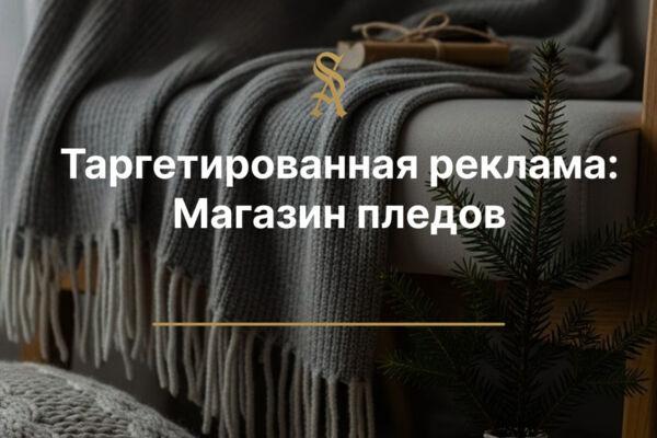 Таргетированная реклама: Магазин пледов