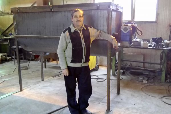 Горизонтальный смеситель