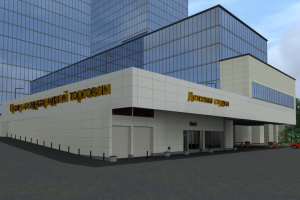 Москва модель здания