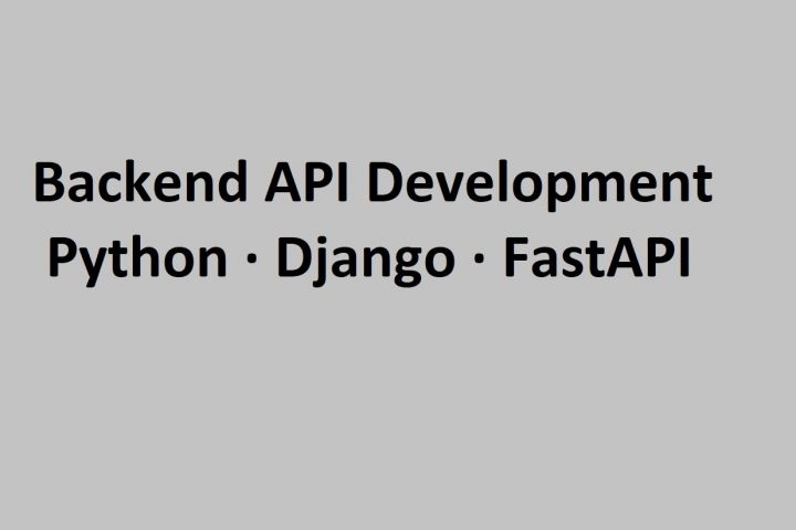 Разработка REST API на Python (Django / FastAPI)