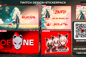 Оформление для Twitch(Eucus)