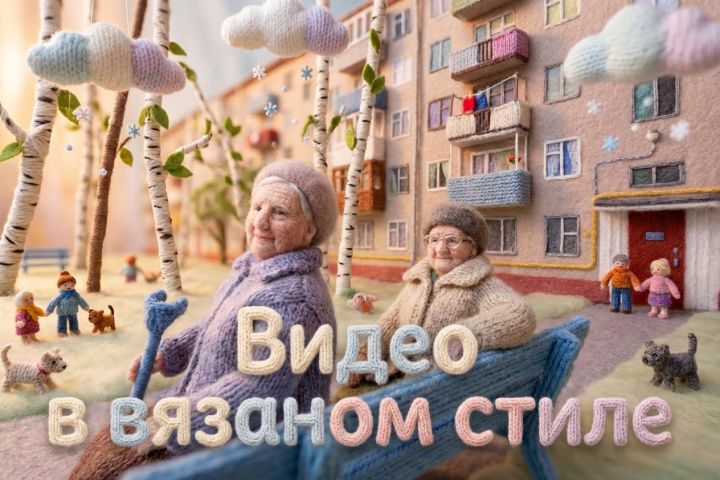 Видео в вязаном стиле - 5613889