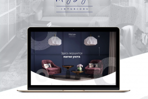 Сайт-портфолио интерьерного дизайнера Mariya Danydova Interiors