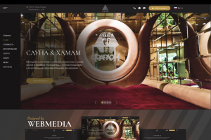 Корпоративный сайт SPA-комплекса и ресторана Pharaoh