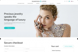 Интернет-магазин ювелирных изделий Diamonds Loves