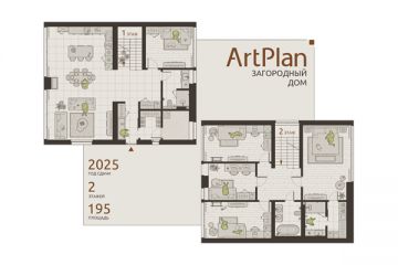 Оформление планов загородного дома