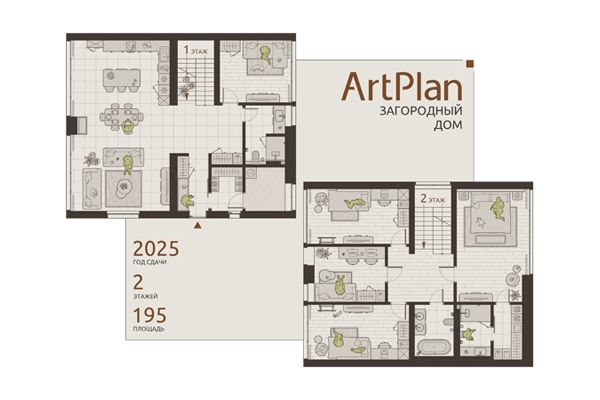 Оформление планов загородного дома