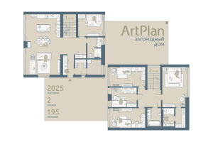 Оформление планов загородного дома